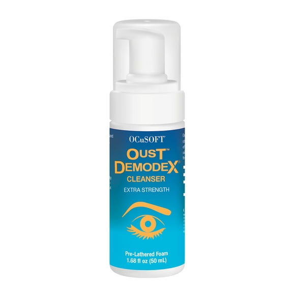 Limpiador OCuSOFT Oust Demodex Foam Extra Strength 50 mL