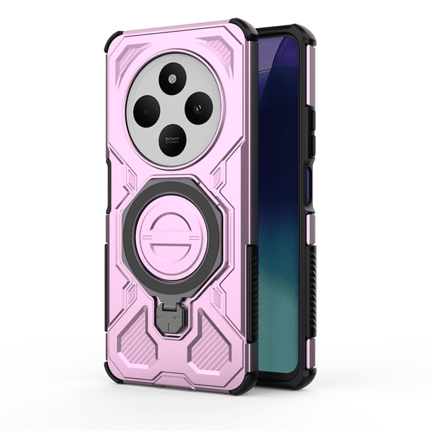 Funda FOXDOCK para Xiaomi Poco C75 4G , magnética, ligera, soporte 360°, antigolpes