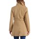 thumbnail image 3 of INSPIRE CHIC Abrigo Largo Clásico de Invierno con Cuello Alto y Cinturón para Mujer S Caqui, 3 of 8