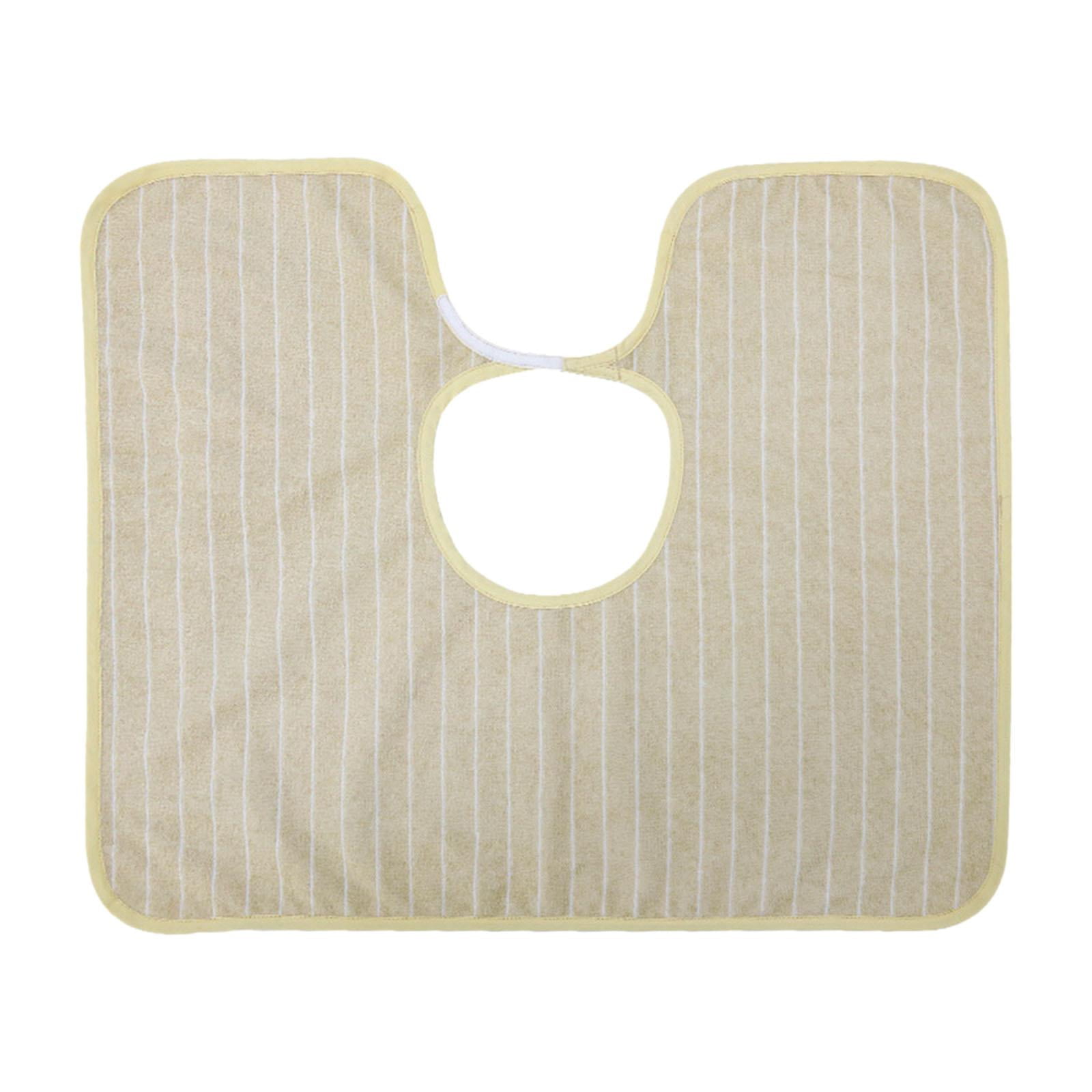 Magideal - Babero Impermeable Para Adultos, Forro Interior Impermeable, Protectores De Ropa Prácticos, Babero Grande Para Alimentación De Adultos, Para Regalar A