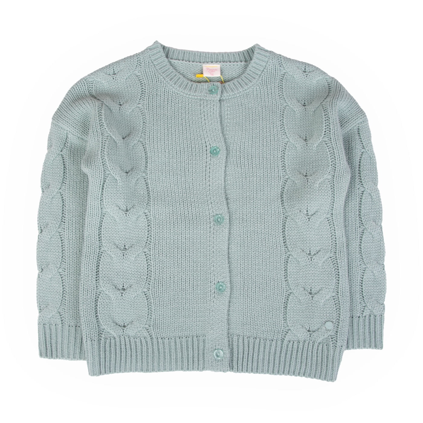 Chaleco Niña Menta Pillin