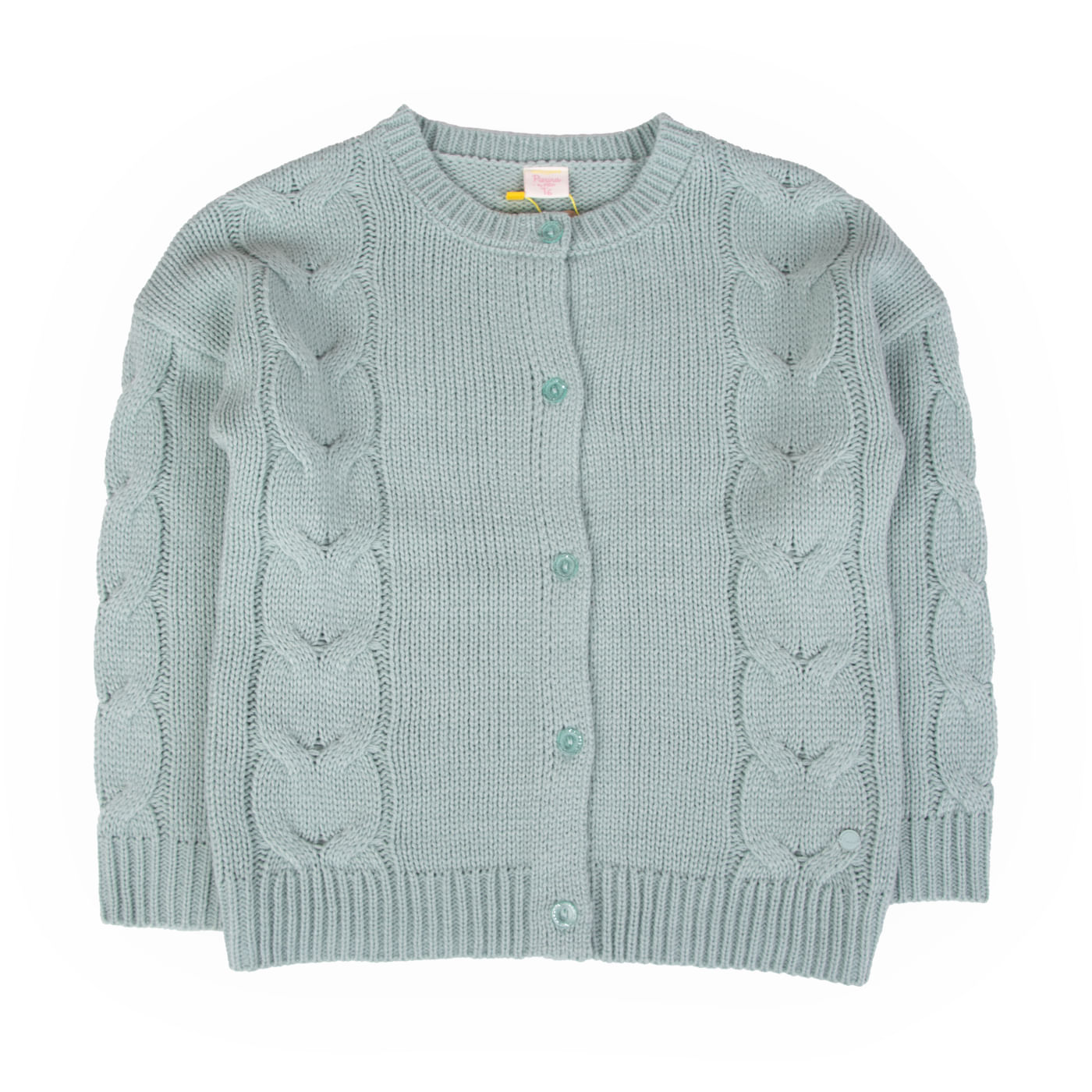 Chaleco Niña Menta Pillin