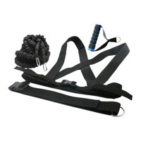 Ioensy - Kits De Bandas Elásticas De Entrenamiento De Resistencia, Juego Completo De 50 Libras Para Velocidad De Agilidad De Potencia, Juego B De 50 Libras