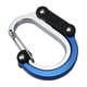 thumbnail image 1 of Mini Llavero De Gancho Con Clip De Mosquetón Para Viajes, Equipaje, Perchero De Bolso Pequeño Azul, 1 of 3