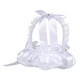 thumbnail image 5 of Cesta De Ni?a De Flores Blancas De Encaje De Dama De Honor Para Mesa De Ducha De Boda Estilo De Compromiso B, 5 of 5