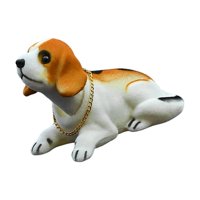 Magideal - De Instrumentos Cabeza Perros Asintiendo Cabezas Coche Adornos Para Coche Vehículo Decoración Interior , Beagle