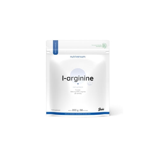L- Arginina 200Gr 66 Servicos Unflavored - Nutriversum