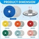 thumbnail image 2 of Kit de 11 discos de pulido de diamante DiamDr de 4" para uso húmedo y seco, 2 of 7