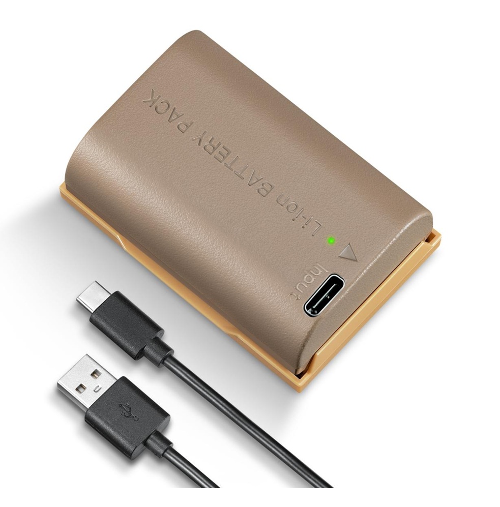 Kf Concept - Batería Usb-C Lp-E6Nh Canon 2250 Mah