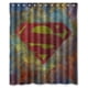 thumbnail image 1 of Cortina de ducha de Superman, juego de cortina de baño con ganchos, tamaño 60 x 72 pulgadas, 1 of 3