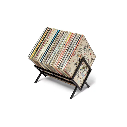 Genérico - Soporte Estantería Almacenamiento Discos Vinilo