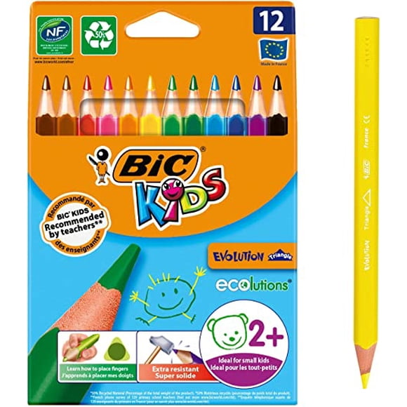 Bic Lapiz Triangular 12