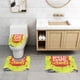 thumbnail image 2 of Juego de Alfombras de Baño Desmarcar Los Twits Coral Fleece 3 Piezas, 2 of 6