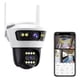 thumbnail image 1 of Cámara Seguridad Exterior Wifi Ip66 Doble Lente + Giratoria Yoosee, 1 of 8