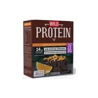 Barra Proteína Sabor Naranja Bitter Vegana 225 G Wild Protein