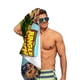 thumbnail image 5 of Pandilla en la Selva Toalla de playa de secado rápido con diseño temático, regalo para mujeres y niñas, ideal para cumpleaños, fans, amantes de la música, uso en la playa o al aire libre, 78 × 160 cm, 5 of 6