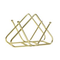 Bothyi - Servilletero Servilletero Organizador Para Cóctel Mesa De Comedor Boda Dorado