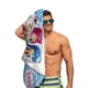 thumbnail image 5 of Shimmer y Shine Toalla de playa de secado rápido con diseño temático, regalo para mujeres y niñas, ideal para cumpleaños, fans, amantes de la música, uso en la playa o al aire libre, 78 × 150 cm, 5 of 6