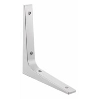 Dvp - Escuadra Deco Plas Recta 18Cm Blanco Bolsa 25 Un