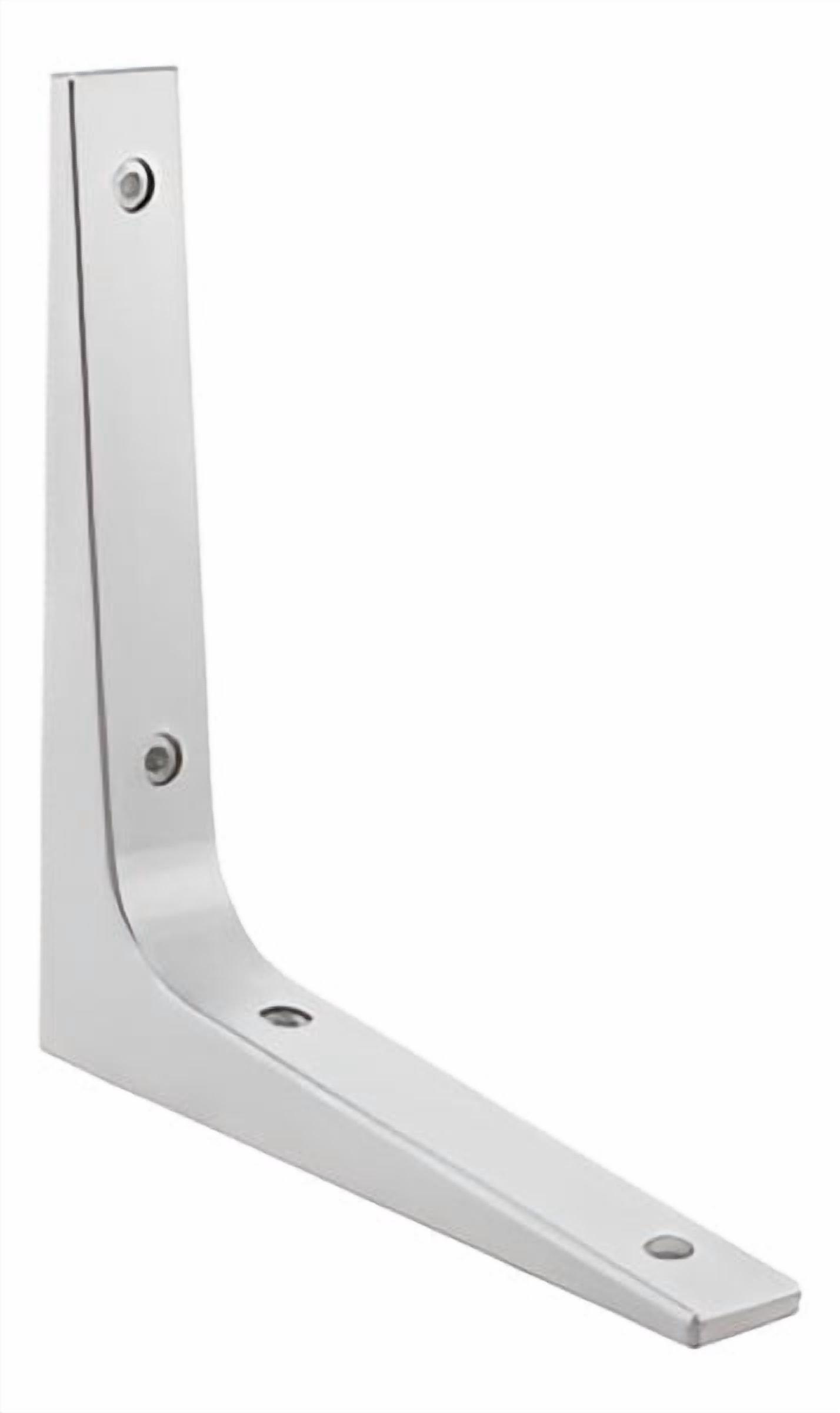 Dvp - Escuadra Deco Plas Recta 18Cm Blanco Bolsa 25 Un