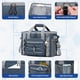 thumbnail image 4 of Bolsa térmica Maelstrom para 30 latas, aislante, plegable, 22 L, azul, 4 of 7