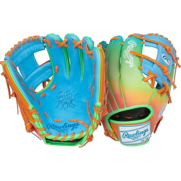 Guante de béisbol Rawlings Heart of The Hide Funburst de 11.5 pulgadas