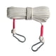 thumbnail image 2 of Cuerda de escalada con ganchos, Cuerda de escape duradera, Cuerda de nylon, Resistente al desgaste, 10M 8 mm para escalada de árboles, Rappel, Cuerda, 2 of 5