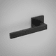 thumbnail image 3 of Manilla derecha modelo Mikablack, negro mate, 3 of 3