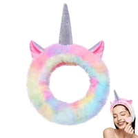 Emmlpls - Cintillo Spa Skincare Diadema Colores Orejitas Unicornio