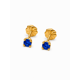 thumbnail image 1 of Aros Chispas Circón 5mm No1 Oro 18k 1gr Regalo Mujer, 1 of 3