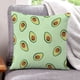 thumbnail image 1 of Aguacate Fundas de almohada de terciopelo con tema, regalos de funda de almohada, decoración para el hogar, cojín de lanzar, regalo de cumpleaños para fans y parejas.56*56cm., 1 of 6