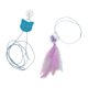 thumbnail image 4 of Juguetes Interactivos Para Gatos Cat Teaser Con Ventosa Colgante Cat Feather Toy, 4 of 5