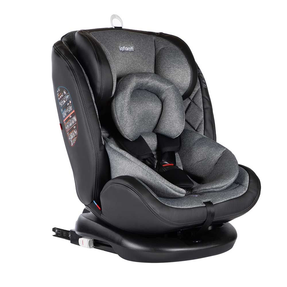 Infanti - Silla De Auto Convertible I-Giro 360 Gris Claro