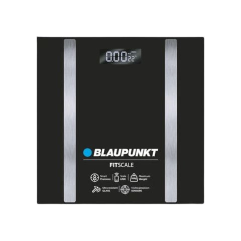 Blaupunkt - Balanza De Baño Fit Scale Negra