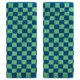 thumbnail image 1 of REGALWOVEN Toallas de Mano de Algodón a Cuadros para Baño, Patrón Geométrico Toalla de Mano Suave y Absorbente para Decoración del Hogar Azul Verde 2 Piezas, 1 of 5