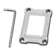 thumbnail image 3 of Hebilla De Fijación De CPU Aleación De Aluminio Ligero Con Llave Para LGA1800 Gris Plateado, 3 of 5