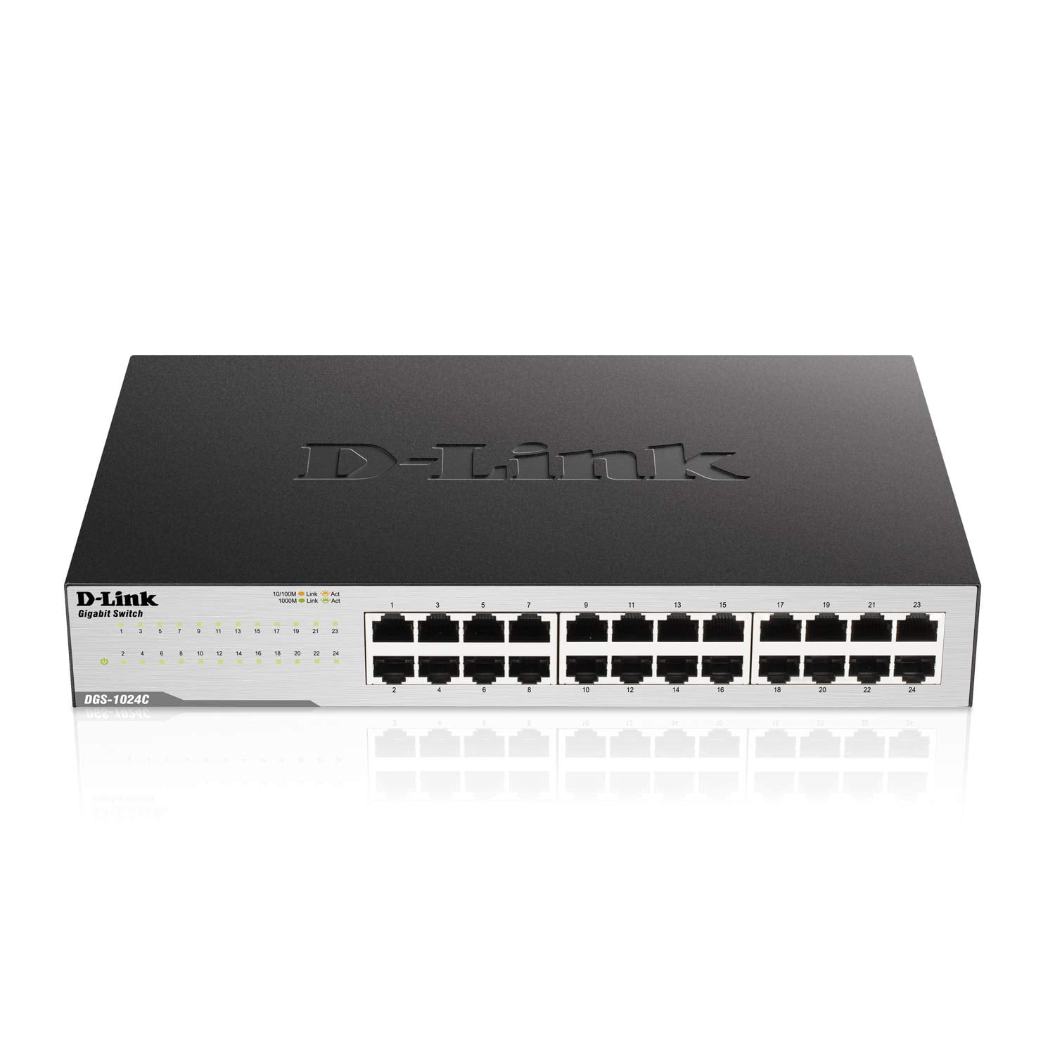 Conmutador Ethernet D-link Dgs-1024c De 24 Puertos Gigabit No Administrado