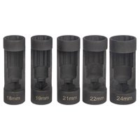 Magideal - Conjunto De Zócalo De La Pierna De Suspensión, Herramienta De Amortiguadores, Fácil De Transportar, Herramienta De Extracción De Tuercas Múltiples, He 5 Piezas