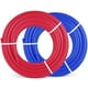 thumbnail image 1 of Tubo PEX VEVOR Oxygen-Barrier de 300 m rojo + 300 m azul de 1/2 pulgada, 1 of 3
