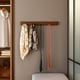 thumbnail image 3 of Perchero para corbatas Proman Products HG16178 Home Essential con acabado en nogal, 3 of 7