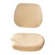 thumbnail image 5 of Funda De Asiento De Silla Giratoria Separada Funda Extraíble Para Silla De Computadora Beige, 5 of 5