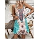 thumbnail image 2 of Vestido De Mujer Mini Corte Évase Estampado Con Tirantes Finos, 2 of 7