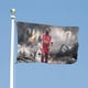thumbnail image 3 of Bukayo Saka Bandera impresa con temática, regalo perfecto para fanáticos, amigos y familiares, y adecuada para actividades al aire libre e interiores, decoraciones de fiesta. 90*150CM, 3 of 6