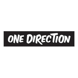 Rienda Libre Graphics - Decomural One Direction Band Logo Ws-40908