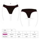 thumbnail image 3 of Bikini tanga alto lineas amarillas Talla S, 3 of 3