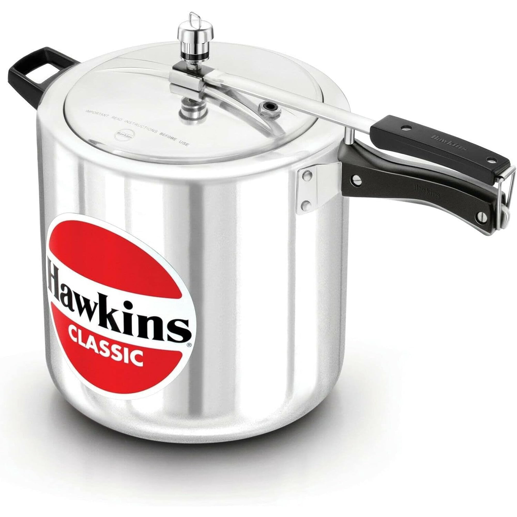 Hawkins Olla A Presión Clásica De 12 L, Con Tapa Interior Mejorada, Olla Grande, Plateada (cl12)