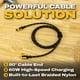 thumbnail image 2 of Cable USB-C DEWALT de alta resistencia, ángulo recto, 60 W, 1.2 m, 2 of 9