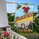 thumbnail image 5 of Sr. Birchum-bandera de jardín temática. Regalo perfecto para fans, amigos y familiares, ideal para actividades al aire libre y decoración de fiestas.28CM*45CM, 5 of 5