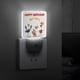 thumbnail image 4 of Gee-Raffa Luz nocturna LED con sensor de anochecer a amanecer para dormitorio, baño, pasillo, escaleras - Lámpara LED nocturna de enchufe, 0.5W - 1 pieza, 4 of 6