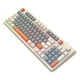 thumbnail image 2 of Teclado Para Juegos RGB Teclado Con Cable USB Compacto De 94 Teclas Para Jugadores De PC Con Windows Blanco Gris, 2 of 3